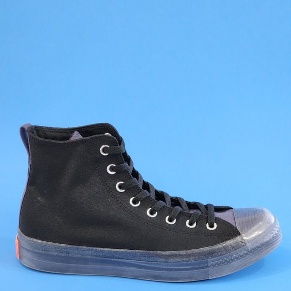 Converse CTAS CX Hi Black/Steel/Wild Mango Canvas Unisex Sneakers 171400C NWT - Picture 2 of 6